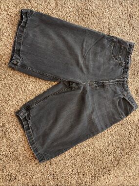 Route 66 Men's Black Jean Shorts